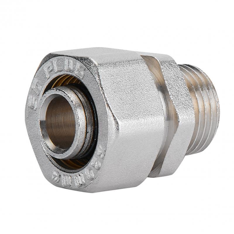 Перехідник обтискний SD Plus 20х1/2" ЗР SD154W2015, фото 1
