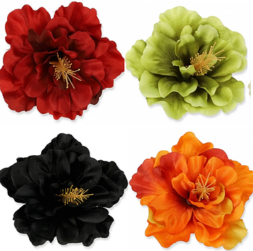 Голівка Хібіскусу штучна | Д=12 см, В=8 см |  |Виробник - Польща| Упаковка - 12шт