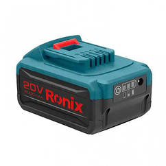 Акумулятор Ronix 8991. Напруга: 20 В Місткість: 4 Агод Тип: літій-іонний  (код 136760)