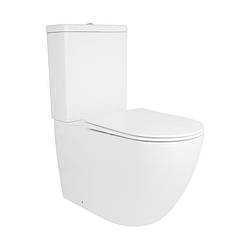 Унітаз-компакт Qtap Jay з сідінням Soft-close QT07222176W