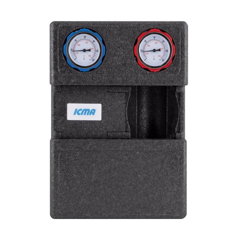 Насосна група Icma №R003 1 1/2"х1 підключення праворуч, без насоса 93R003AFD05SC, фото 1