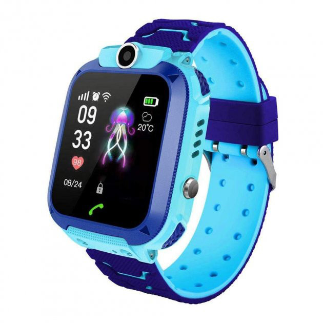 Дитячий Смарт Годинник Smart Baby Watch Q12 SIM /Bluetooth /LBS/GPS. DG-940 Колір: блакитний
