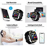 Смарт-годинник Smart Watch Q18. ZE-383 Колір: чорний, фото 7