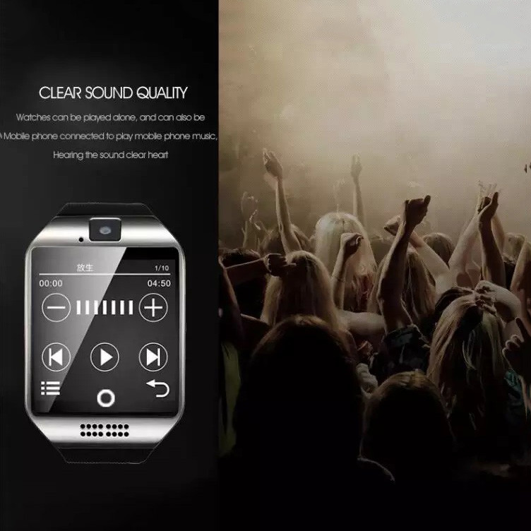 Смарт-годинник Smart Watch Q18. MR-766 Колір: срібний, фото 1