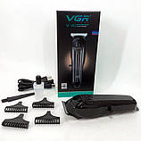 Машинка для стрижки VGR V-982, Тример для скронь, Машинка для стрижки vgr, Бритва VO-572 для бороди, фото 4