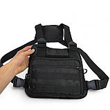 Плечова чоловіча сумка сумка, Чоловіча для тактичних цілей сумка-слінг тактична плечова MA-81, фото 3
