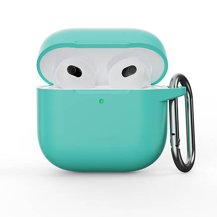 Чохол ArmorStandart TPU Hang для кейса навушників Apple AirPods 4 Mint Green (ARM81287), фото 1