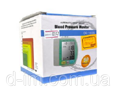 Танометр автоматичний на зап'ястя Blood Pressure Monitor СК-102S/ART-0047