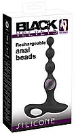 Анальний ланцюжок Black Velvets Rechargeable anal beads AIW Or2597, фото 2