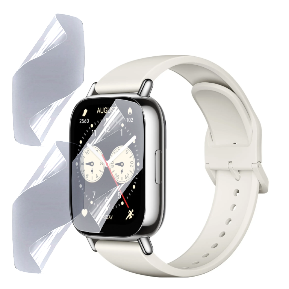 Протиударна гідрогелева плівка Hydrogel Film для Xiaomi Redmi Watch 5 Lite (6 шт), Transparent