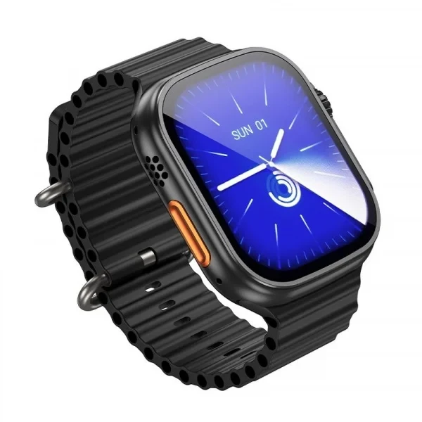 Смарт-годинник Hoco DY12 Ultra AMOLED Black (call version)