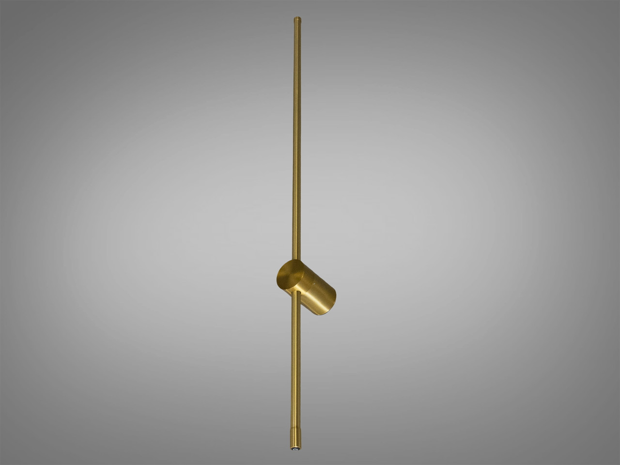 Довге світлодіодне бра у вітальню, колір бронза, 9 W 2042-1000BR-LS