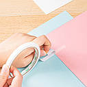 Двостороння тонка клейка стрічка Deli Tape 12мм*10м, фото 4