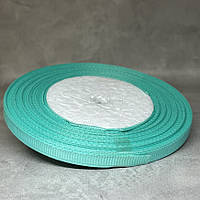 Репсова стрічка 0,6 см, колір-бірюзовий, арт 013037, 23 м, Бірюзовий