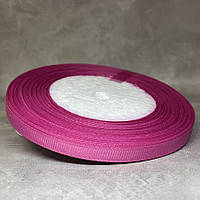 Репсова стрічка 0,6 см, колір фуксія, арт 013033, 23 м, Фуксія