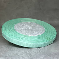 Репсова стрічка 0,6 см, колір- світло-бірюзовий, арт 013043, 23 м, світло-бірюзовий