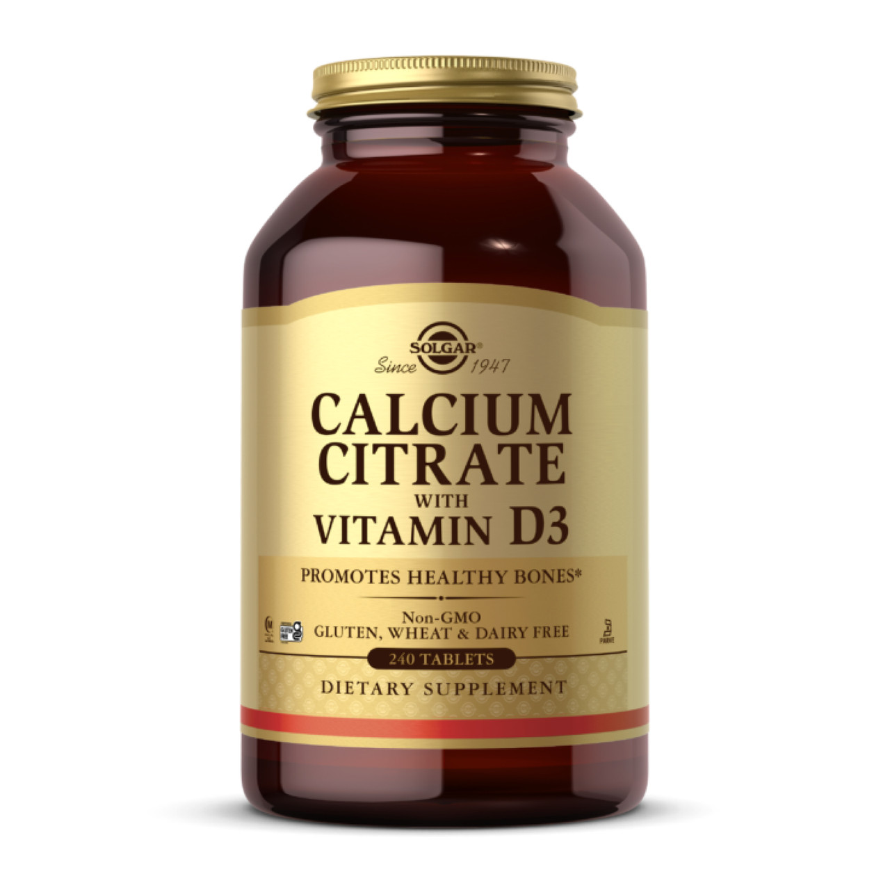 Calcium Citrate with Vitamin D3 - 240 tabs