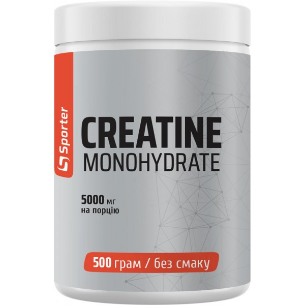 Креатин Sporter Creatine Monohydrate 500g