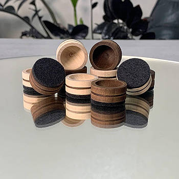 Фішки для гри нарди 25×12 мм дерев'яні