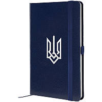 Нотатник Axent А5 Partner Воля 8201-02-8-A, 125х195 мм, 96арк.клітинка, синій