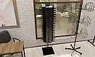 Стійка "Для шапок, розбірна" №1, h 1800мм, біла. Торгова стійка вертушка для розпродажу головних уборів у магазин, фото 9