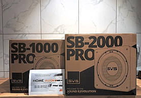 SVS SB-1000 Pro/2000 Pro 3