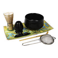 Набір Mavanto 5456 для приготування чаю матча 7 предметів Black, фото 2