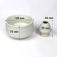 Набір Mavanto 5456 для приготування чаю матча 7 предметів White, фото 8