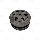 Варіатор задній на китайський 4т скутер GY6 50-80 сс з колодками, фото 2