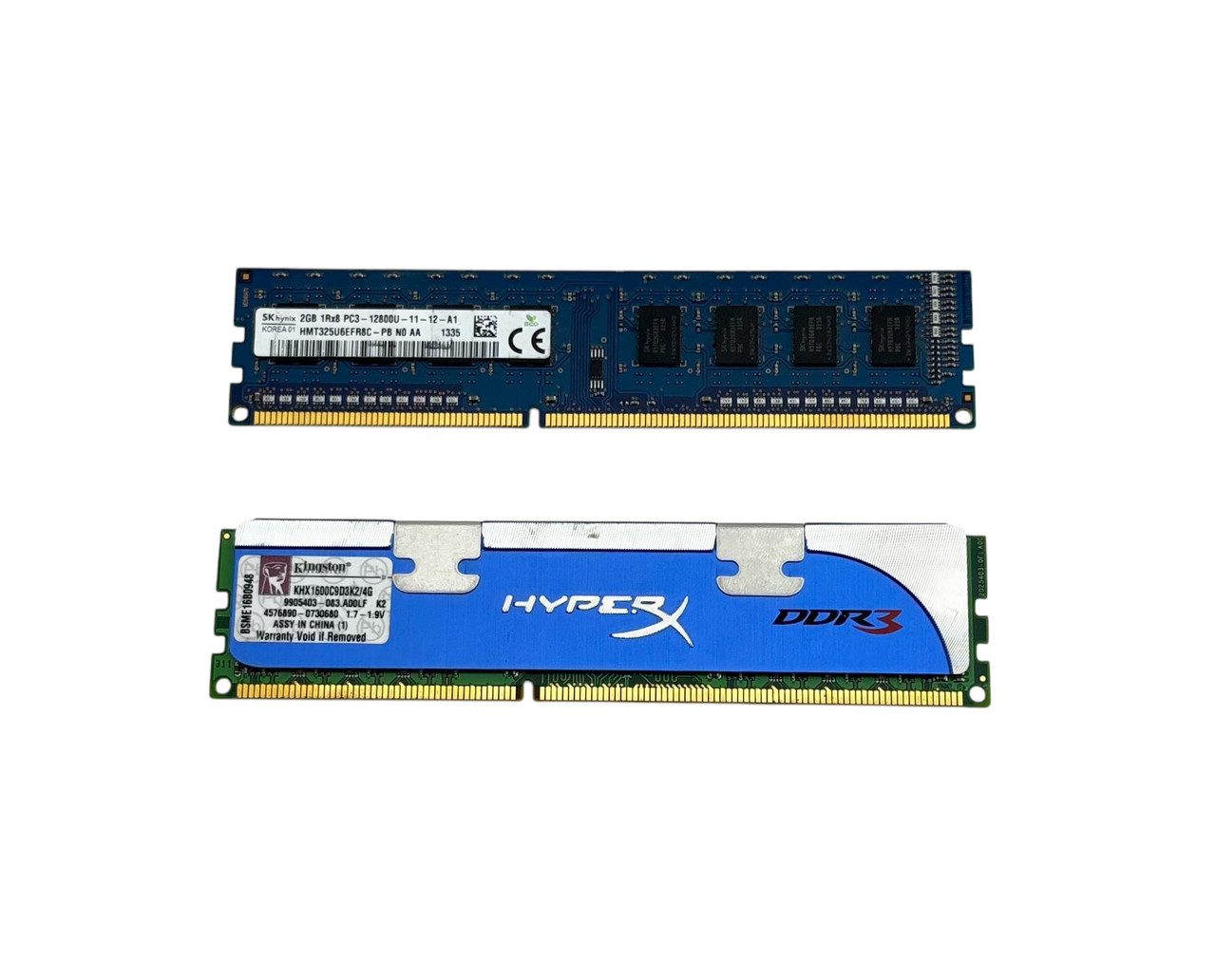 Модуль пам'яті DDR3 2GB 1600MHz Intel/AMD в асорт., фото 1