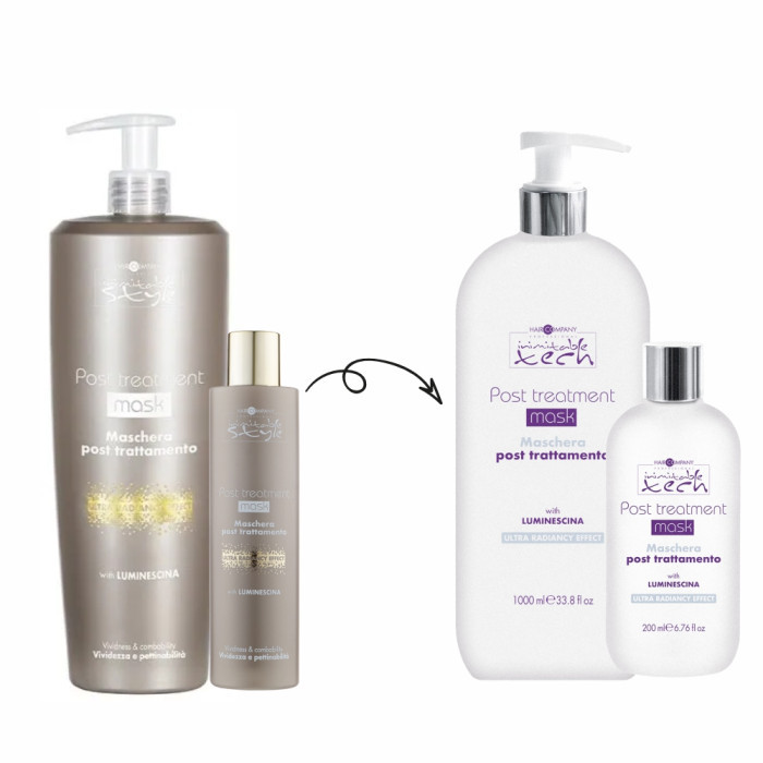 Маска стабілізуюча з екстрактом шовку і алое вера Post Treatment Hair Company 1000 мл