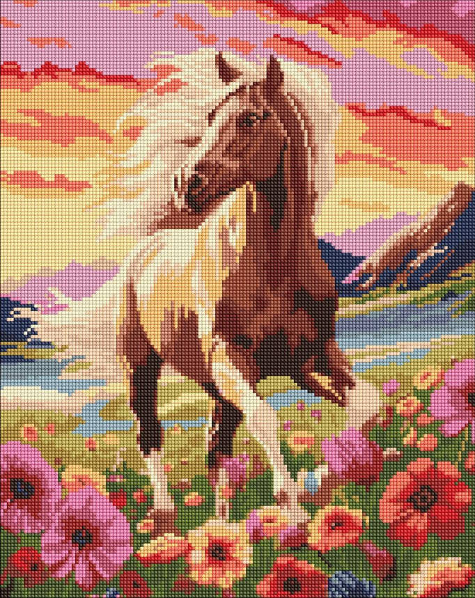 Алмазна мозаїка - Витончена колібрі з голограмними стразами (AB) ©art_selena_ua, фото 1