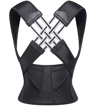 Коректор постави Real Doctors Posture Support Brace, Розмір XXL, чорний (KG-12682)