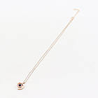 Кулон з ланцюжком та проекцією "I love you", Золотий / Підвіска на шию / Кулон серце / Кулончик з серцем, фото 9