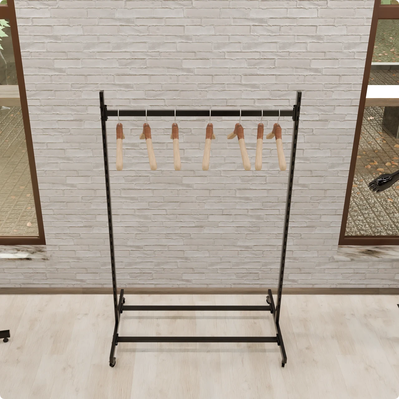 Варіант встановлення обладнання для магазину одягу Варіант встановлення обладнання для магазину одягу