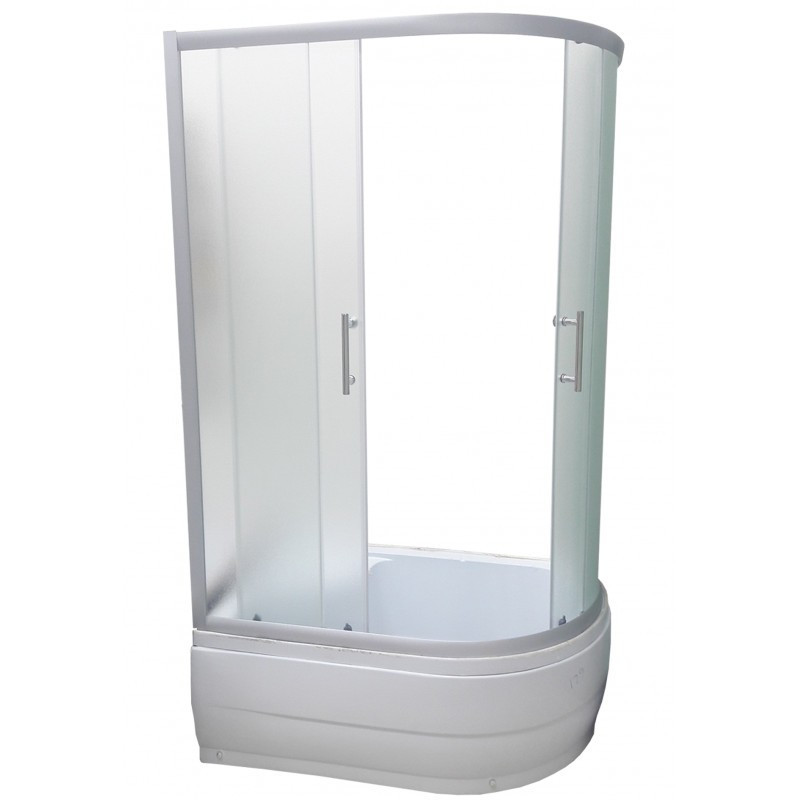 Душова кабіна Artex HRT-81-12 120х80х193 см, лівостороння, матове скло