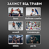 Капа боксерська дитяча, дитяча капа для карате, капа для дитини, капа для підлітка (8071), фото 7