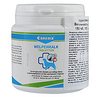 Велпелькальк Welpenkalk Canina мінеральний комплекс для цуценят та молодих собак, 150 таб /150 г