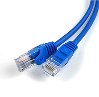 Кабель LAN CAT5 синій, довжина 1 метр, доступний варіант