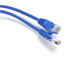 Кабель LAN CAT5 синій, довжина 10 метрів, практична модель