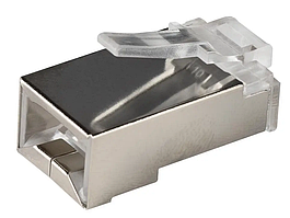 Конектор-роз'єм RJ45 8p8c, екранований, 1 шт.
