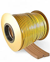 Ущільнювач дверний E профіль 9*4 мм коричневий 150м