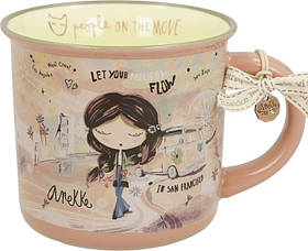 A244 Чашка порцелянова Anekke 360 ​​мл Голлівудська серія