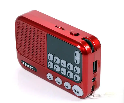 Радіоприймач BKK USB/MP3 модель S99 (8204)