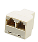 Перехідник-розгалужувач UTP RJ-45 F to 2*RJ-45 F (1 RJ45 на 2), фото 2