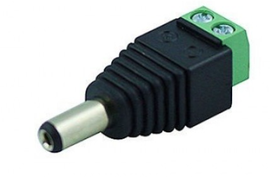 Роз'єм штекер DC conector M з клемною колодкою