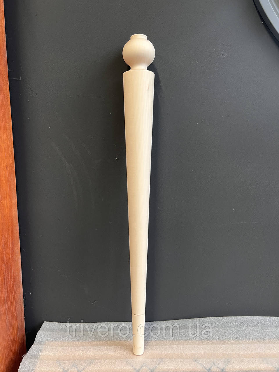 Ніжки з канонюрами для столу з дерева H.712 D.70 / Високі-60, фото 1