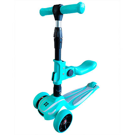 (133947) Самокат дитячий X-TREME KS-211T світло-зелений, фото 1