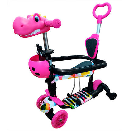 (133976) Самокат дитячий X-TREME KS-705K фіолетовий, фото 1