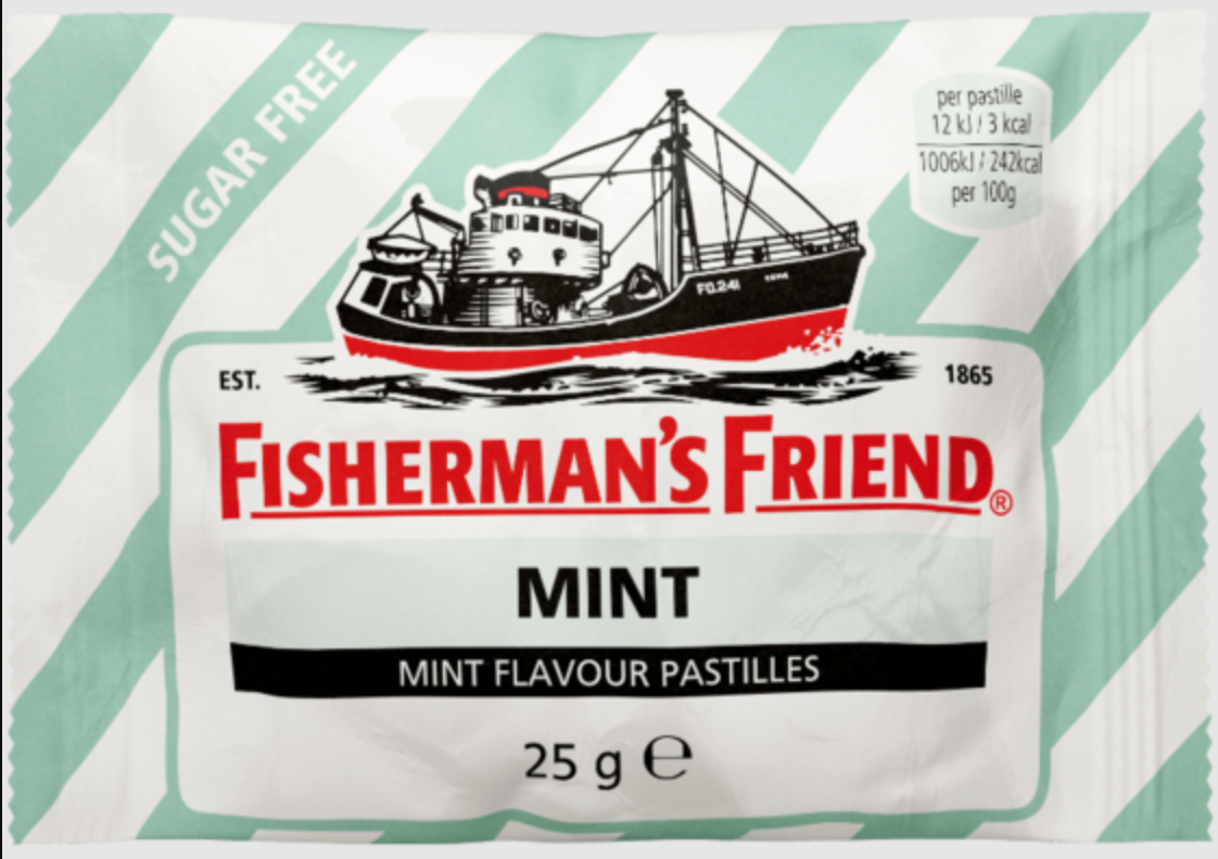 Льодяники Fisherman's Friend Mint 25g, фото 1